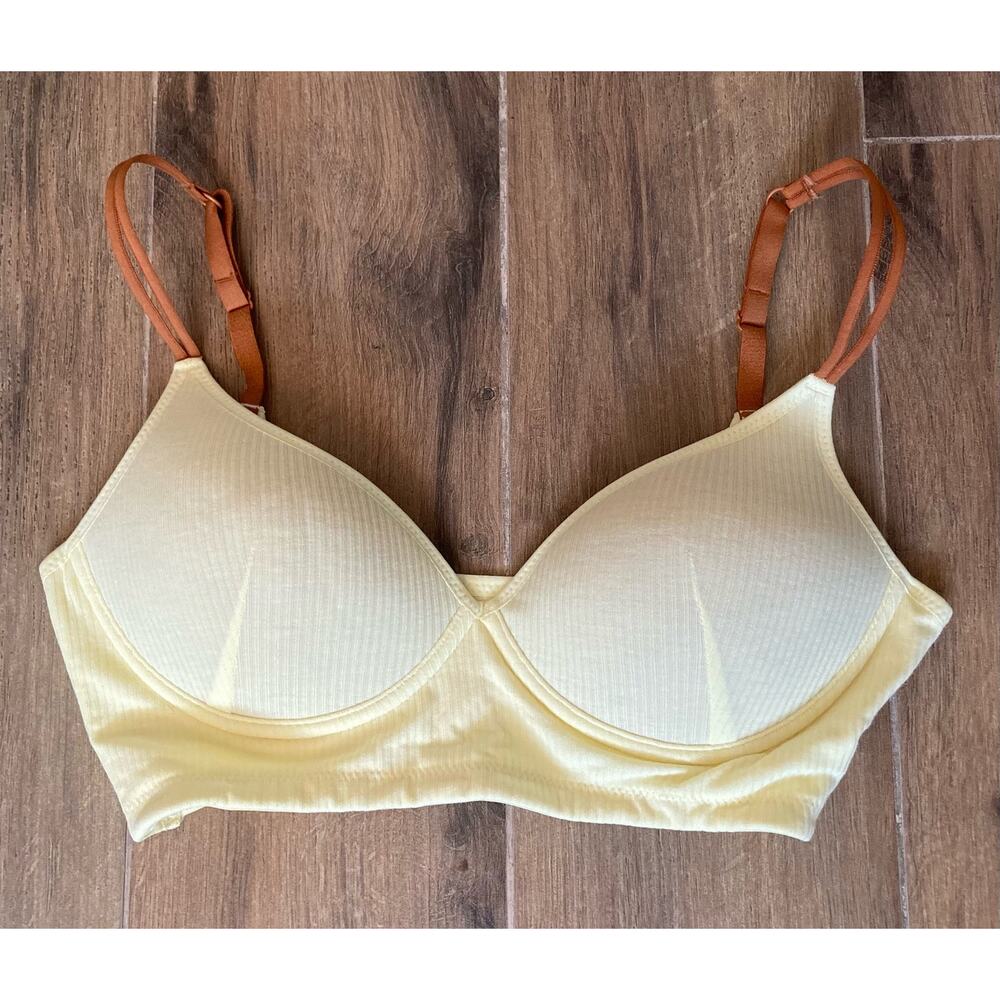 Yellow Lounge Bra Wireless Medium